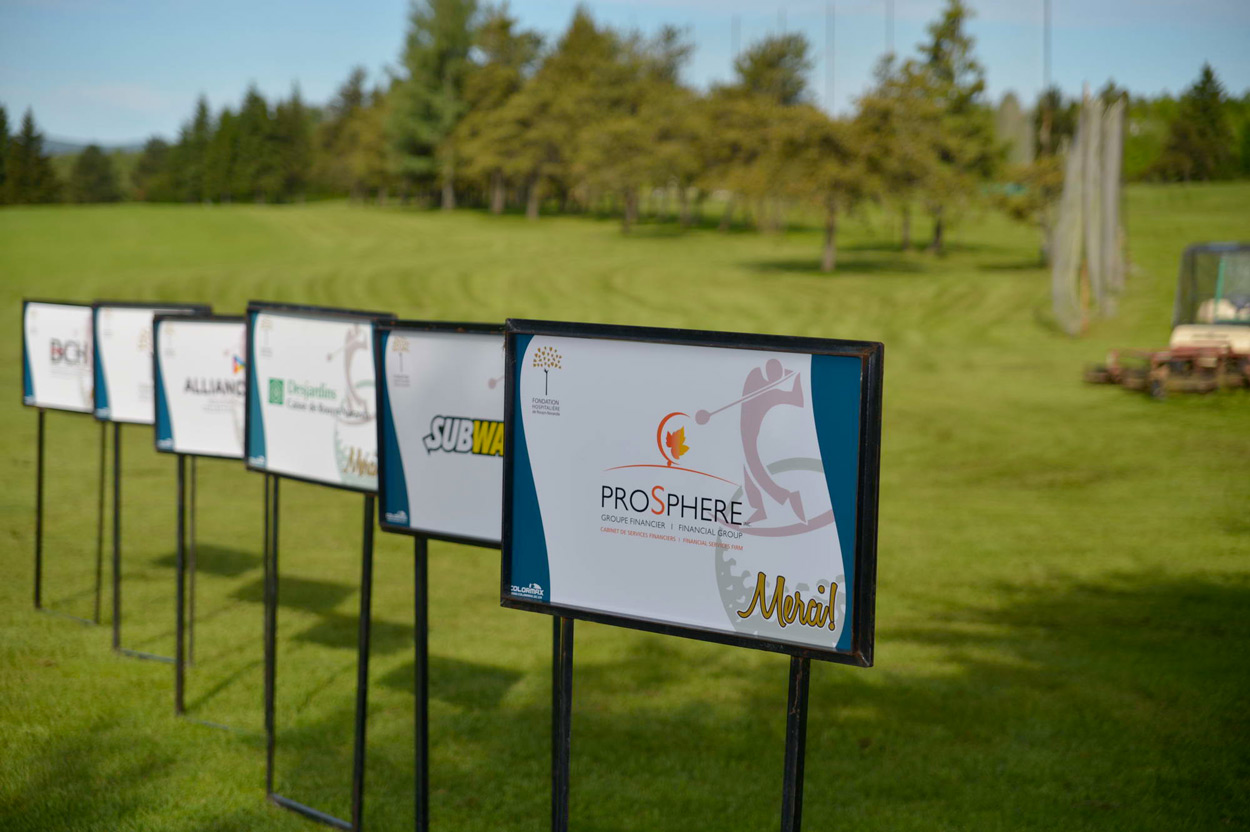 Golf commanditaires - Fondation Santé Rouyn-Noranda