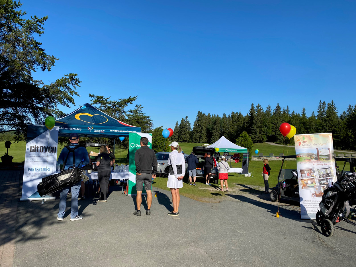 Golf kiosques - Fondation Santé Rouyn-Noranda